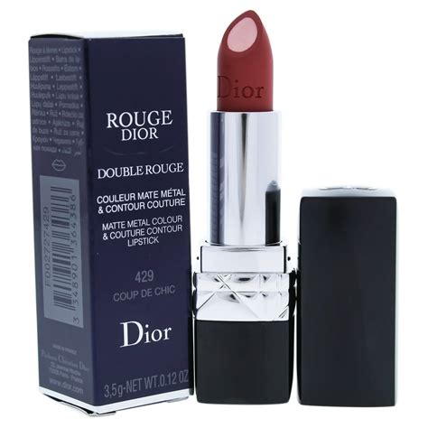 rouge dior double rouge 429|christian dior red lipstick.